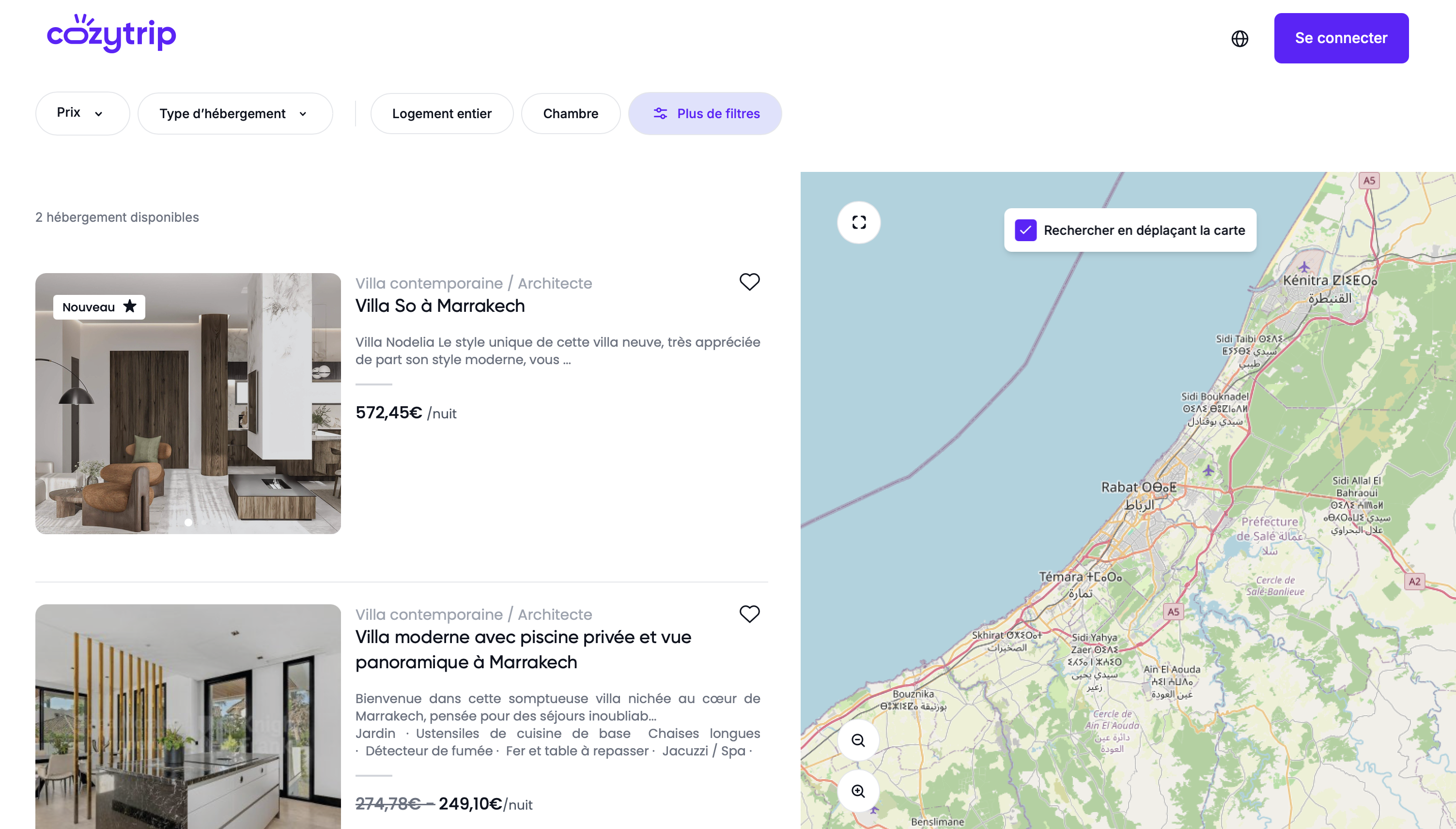 Cozytrip screenshot 2